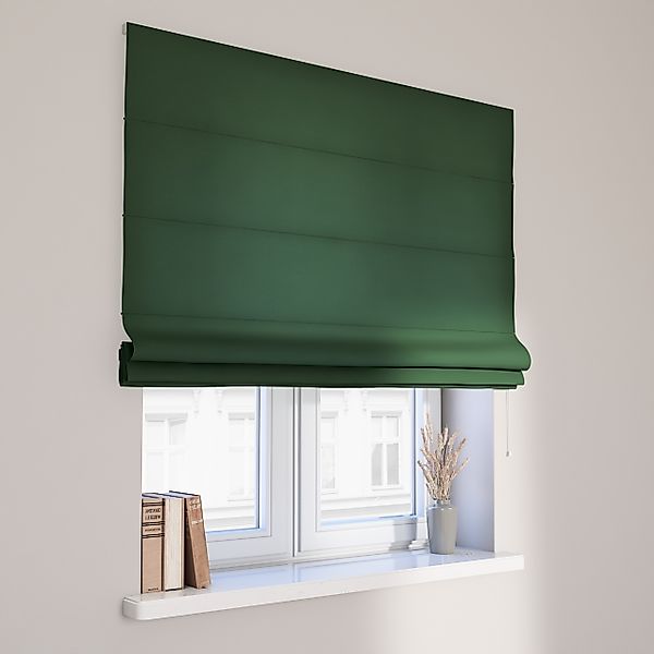 Dekoria Raffrollo Capri, waldgrün, 50 x 60 cm günstig online kaufen