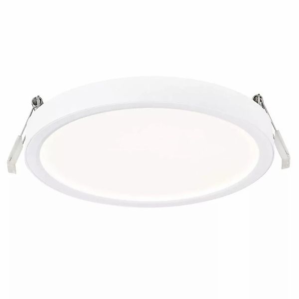 LED Einbauleuchte Soller in Weiß 14W 1600lm IP44 234mm günstig online kaufen