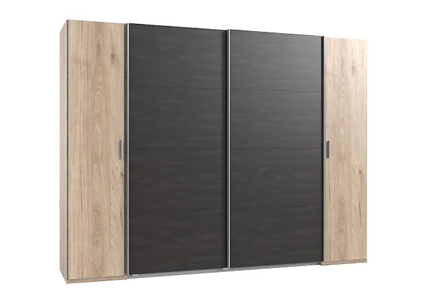 Kleiderschrank 4trg LOTTO von WIMEX Hellbraun günstig online kaufen