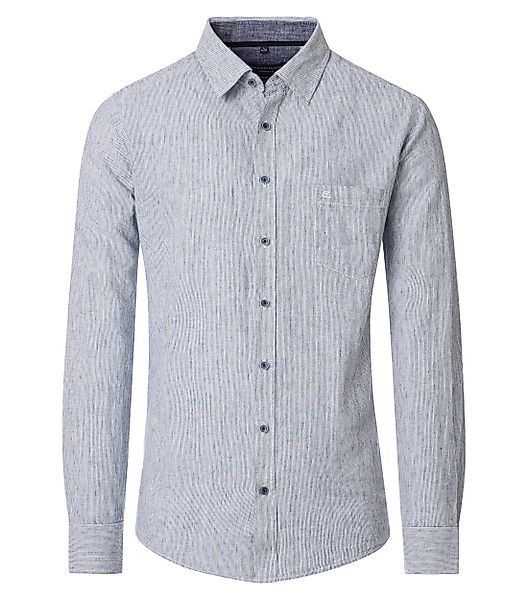 CASAMODA Leinenhemd CASAMODA Leinenhemd gestreift günstig online kaufen