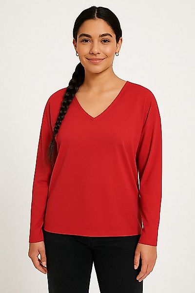 ONLY Strickpullover ONLAMALIO LIFE LS V-NECK KNT günstig online kaufen