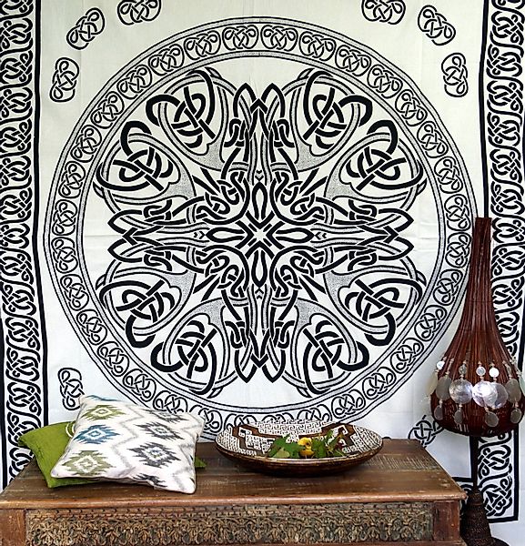 Guru-Shop Tagesdecke Wandbehang, Wandtuch, Mandala, Tagesdecke.. günstig online kaufen