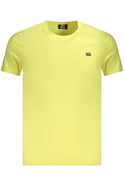 NORWAY 1963 T-Shirt Gelbes Kurzarm-Herren-T-Shirt mit Applikation und günstig online kaufen