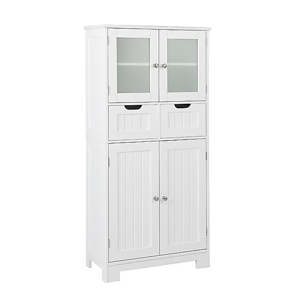 KOMFOTTEU Mehrzweckschrank Badezimmerschrank mit verstellbaren Regalen, günstig online kaufen