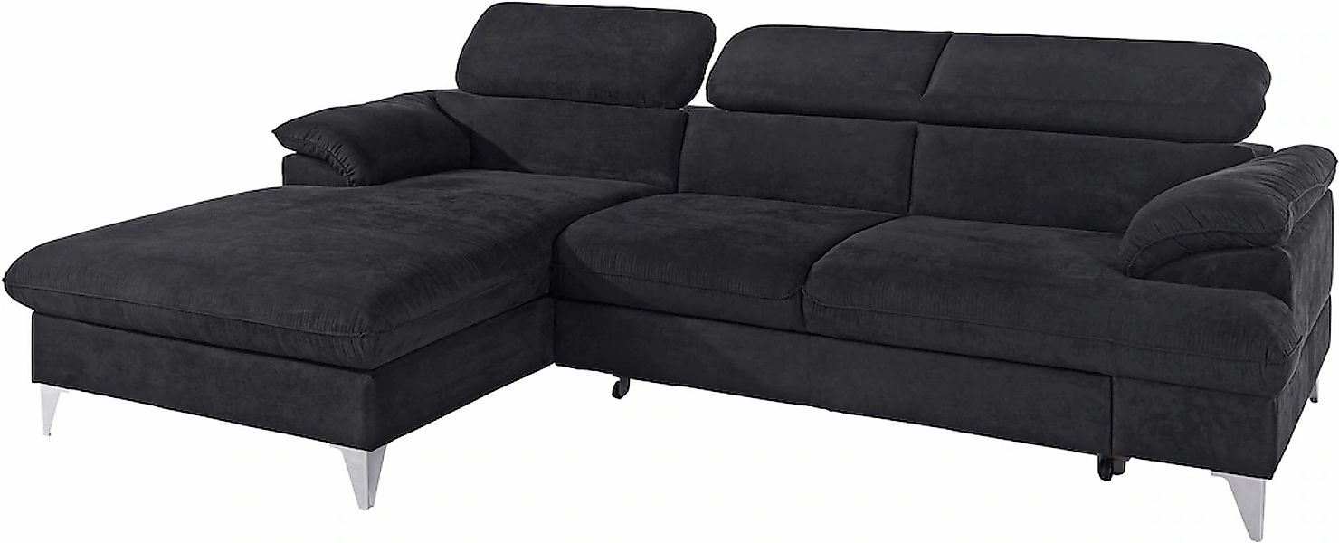 COTTA Ecksofa "Caluso L-Form", mit Kopfteilverstellung, wahlweise mit Bettf günstig online kaufen