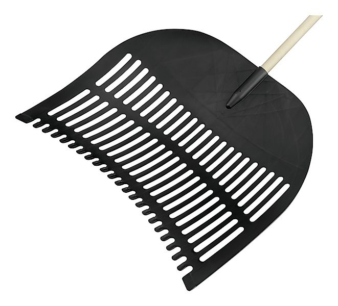 FLORA Schaufel, Laubschaufel 70 x 60 mm PP schwarz, Dülle 28 mm günstig online kaufen