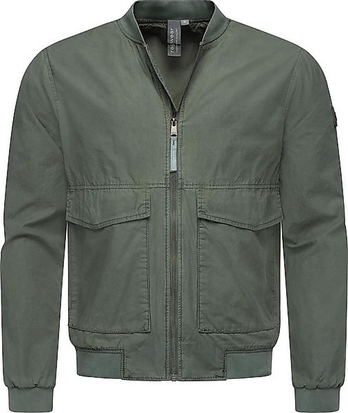 Ragwear Bomberjacke Daq lässige Herren Jacke kurz mit Rippstrickbündchen günstig online kaufen