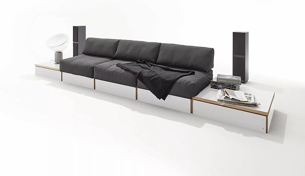 SOFABANK weiß Kombination 2 günstig online kaufen