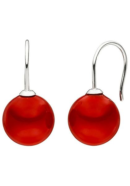 JOBO Perlenohrringe Ohrringe mit Muschelkern-Perlen, 925 Silber günstig online kaufen