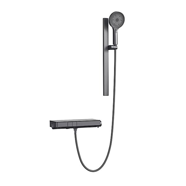 EMKE Duschsystem Set,mit separatem 38° Thermostat, Duschkopf, Schlauch und günstig online kaufen