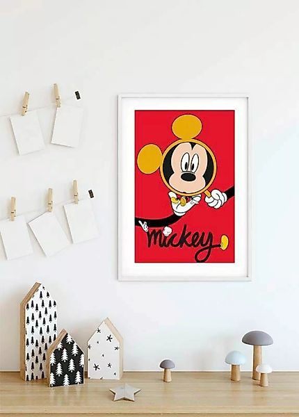 Komar Poster "Mickey Mouse Magnifying Glass", Disney, (1 St.) günstig online kaufen