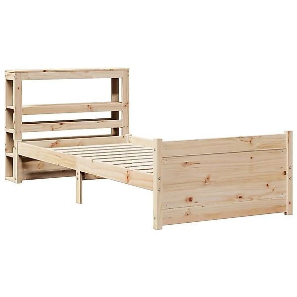 vidaXL Bettgestell mit Kopfteil Ohne Matratze 90x200 cm 3306015 günstig online kaufen