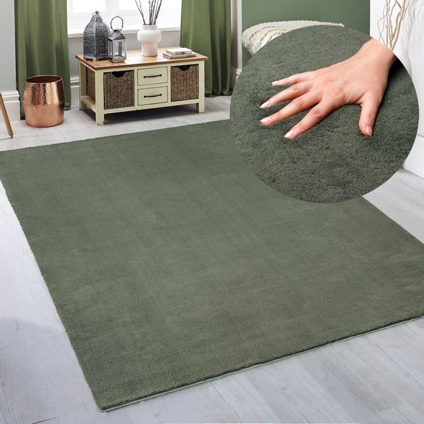 my home Teppich "Arabell, Kunstfellteppich, Felloptik, waschbar," rechtecki günstig online kaufen