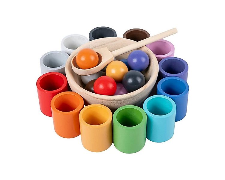 Welikera Lernspielzeug Montessori-Farblernspiele – Hochwertiges Holzspielze günstig online kaufen