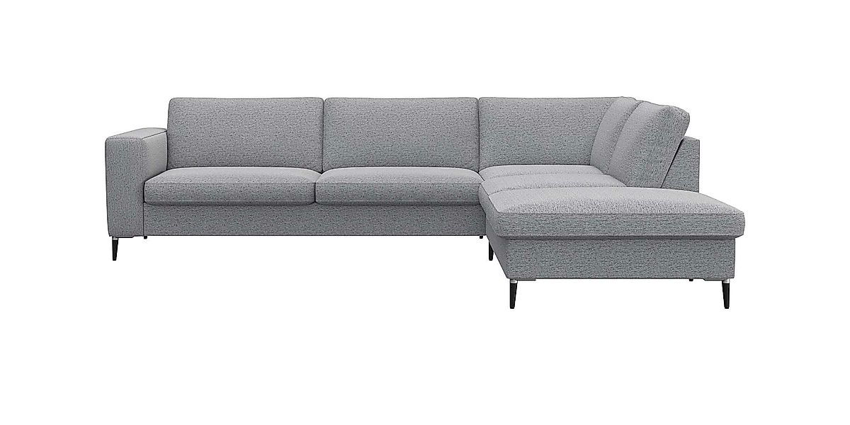 FLEXLUX Ecksofa »Fiore, super Sitzkomfort durch Kaltschaum im Sitz, L-Form« günstig online kaufen