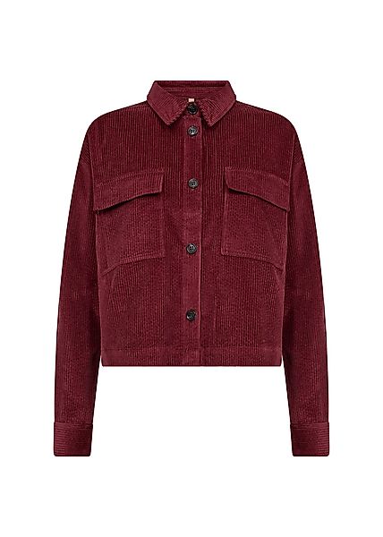 soyaconcept Kurzarmhemd SC-BINDI 18 DARK RED günstig online kaufen