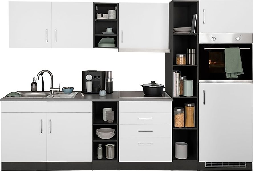 KOCHSTATION Küchenzeile »KS-Paris – Küchen mit einzigartigen Fotomotiven au günstig online kaufen