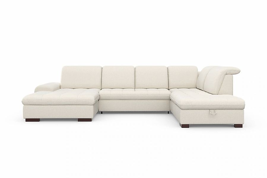 sit&more Wohnlandschaft »Luxor U-Form« wahlweise mit Bettfunktion, Bettkast günstig online kaufen