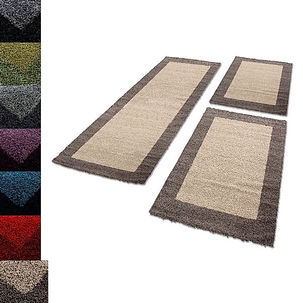 Carpettex Hochflor-Bettumrandung Bordüre Design, Höhe 30 günstig online kaufen