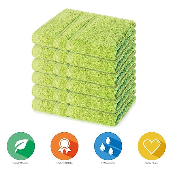 Lavea Handtuch Set Bio-Baumwoll Serie Bali, günstig online kaufen