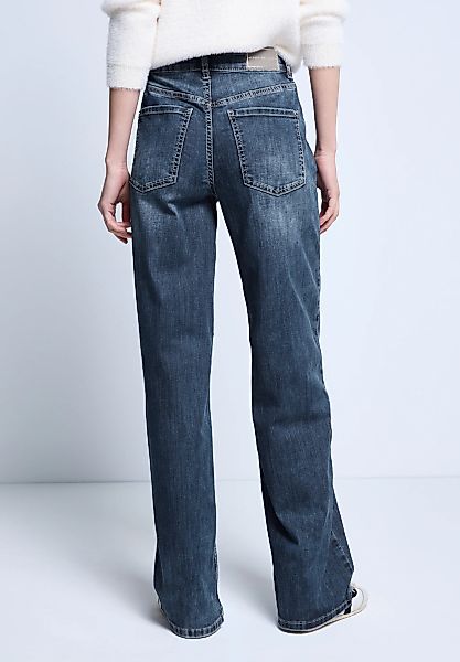 STREET ONE STUDIO Weite Jeans 5-Pocket-Style günstig online kaufen