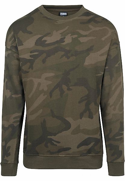 URBAN CLASSICS Rundhalspullover "Urban Classics Herren Camo Crewneck", 1 St günstig online kaufen