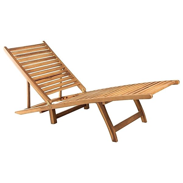 Sonnenliege Massivholz Teak günstig online kaufen