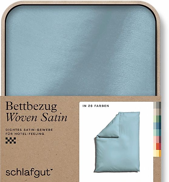 Schlafgut Bettbezug "Woven Satin" besonders dicht gewebt, Mix & Match: pass günstig online kaufen