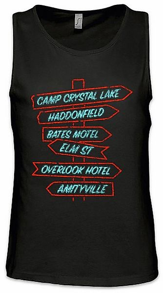 Urban Backwoods Tanktop Horror Signs Ärmelloses T-Shirt Camp Haddonfield Fr günstig online kaufen