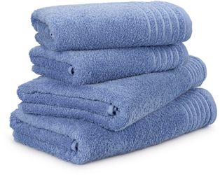 Möve Handtuch Set "New Classic" 4 Stk. Walkfrottier 2x Hand- und 2x Duschtü günstig online kaufen