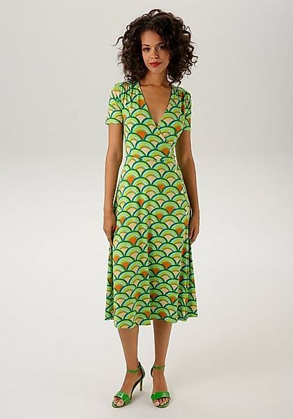 Aniston CASUAL Sommerkleid in Wickeloptik günstig online kaufen