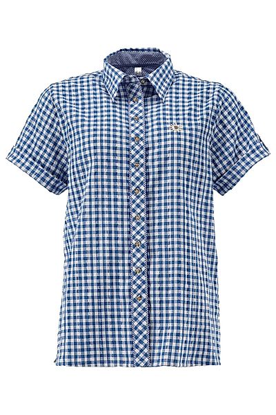 OS Trachten Trachtenbluse Tadora gerader Schnitt, günstig online kaufen