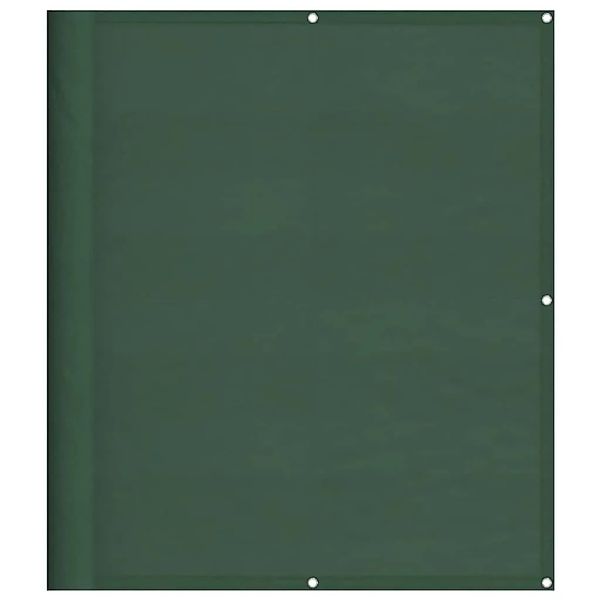 vidaXL Balkon-Sichtschutz Dunkelgrün 120x700 cm 100 % Polyester-Oxford 4000 günstig online kaufen