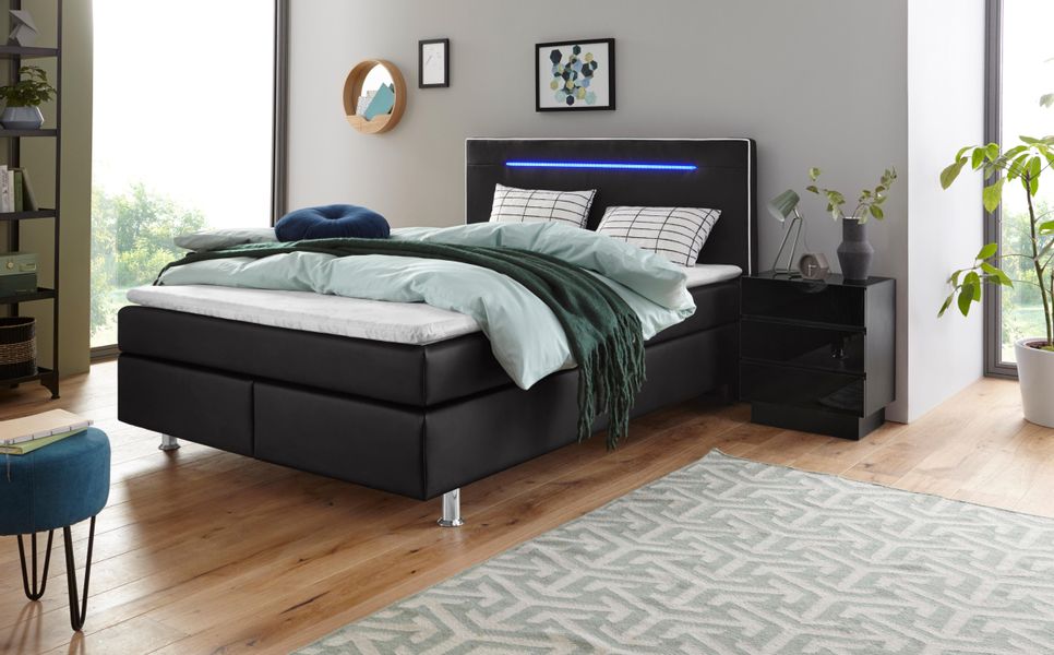 COLLECTION AB Boxspringbett London, inklusive Topper günstig online kaufen