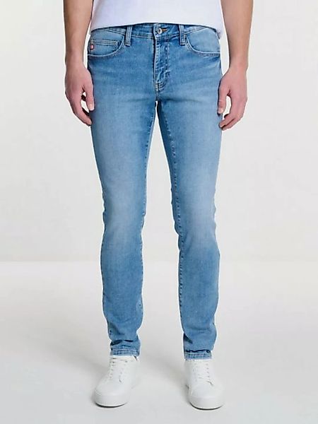 BIG STAR Skinny-fit-Jeans DERIC niedrige Leibhöhe günstig online kaufen