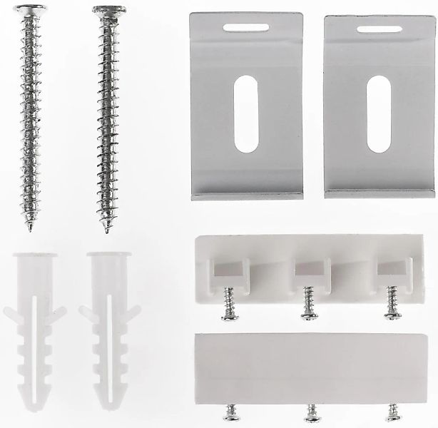 LICHTBLICK ORIGINAL Sichtschutzbefestigungen Zubehör-Set günstig online kaufen