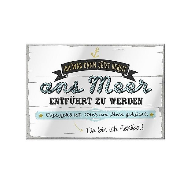 Sheepworld Dekofigur Magnet - mit Umschlag - Meer - ca. 8,2 x 6 cm günstig online kaufen