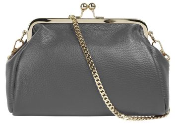 Cluty Abendtasche echt Leder, Made in Italy günstig online kaufen