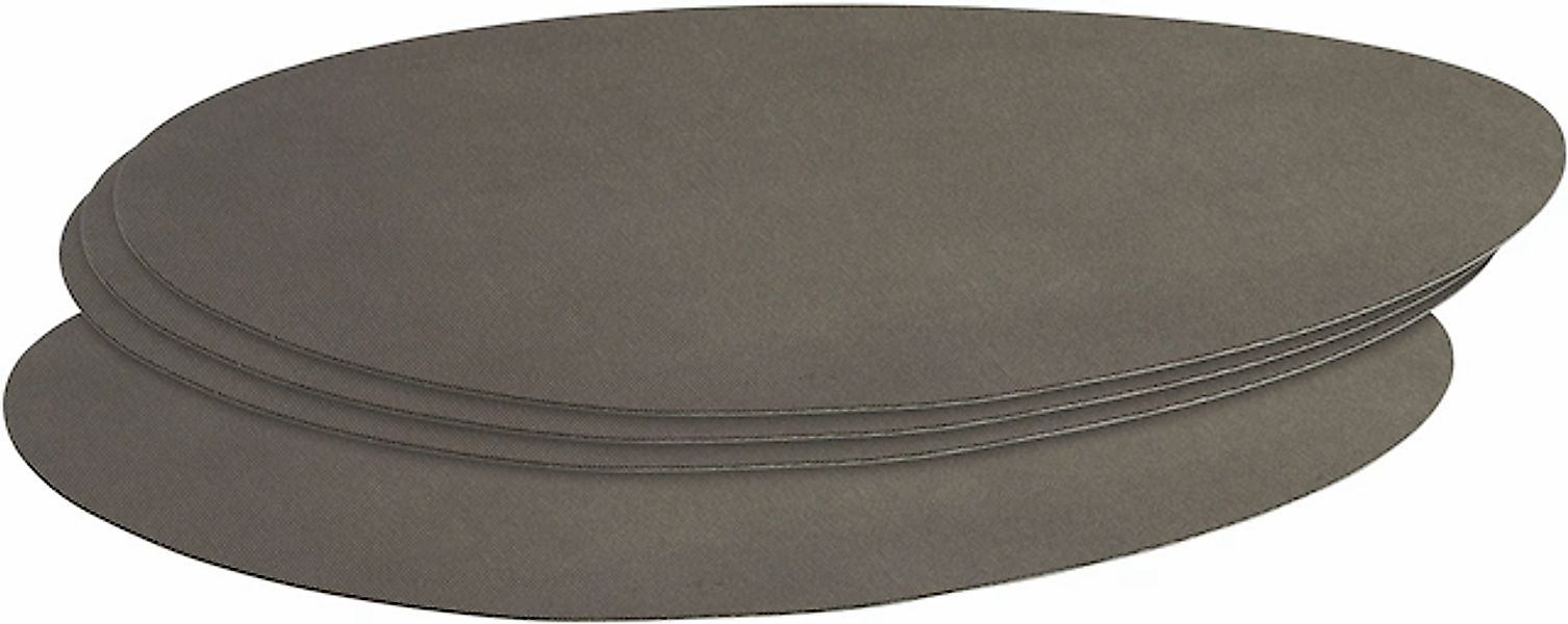 LEONARDO Platzset »GOCCE, oval, 34 x 48 cm, 4er-Set«, (Set, 4 St.), beidsei günstig online kaufen