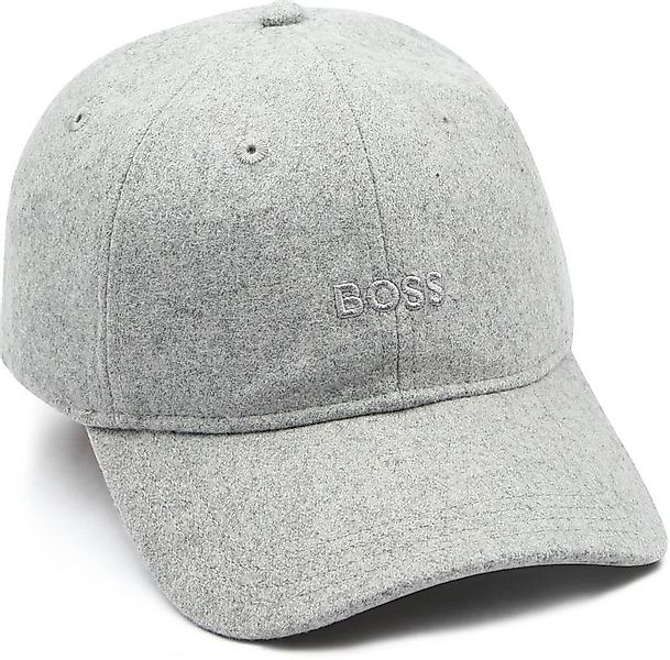 Hugo Boss Kappe Derrel Wool Blend Grau - günstig online kaufen