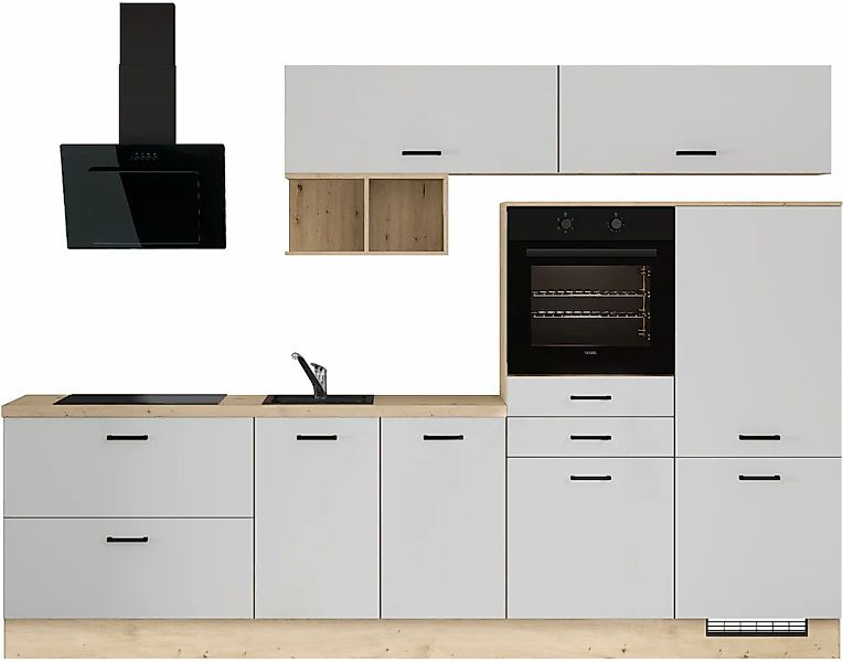 IMPULS KÜCHEN Küchenzeile ""München", Ausrichtung wählbar, Schubkästen mit günstig online kaufen