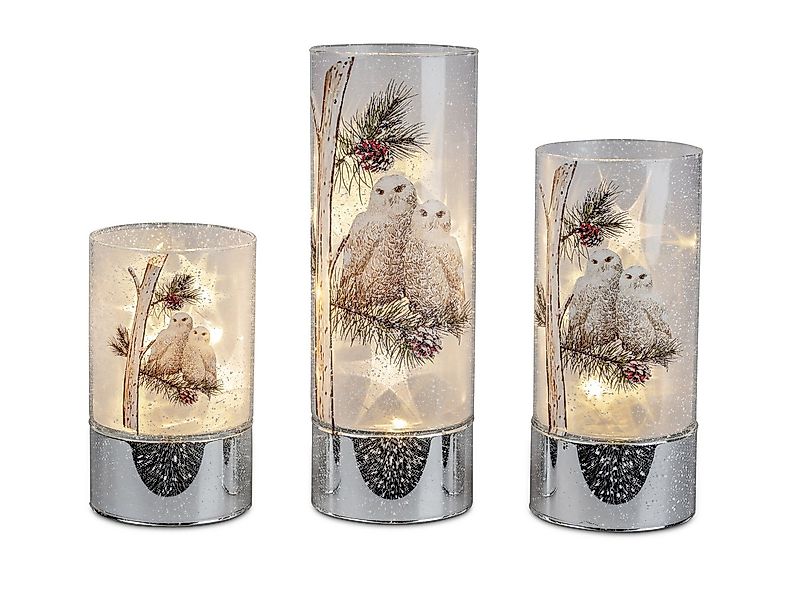 formano LED Tischleuchte Winterzeit, Mit Timerfunktion, Mehrfarbig, Motiv: günstig online kaufen