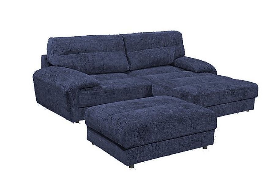 ED EXCITING DESIGN Ecksofa Princeton, mit oder ohne Hocker bestellbar günstig online kaufen