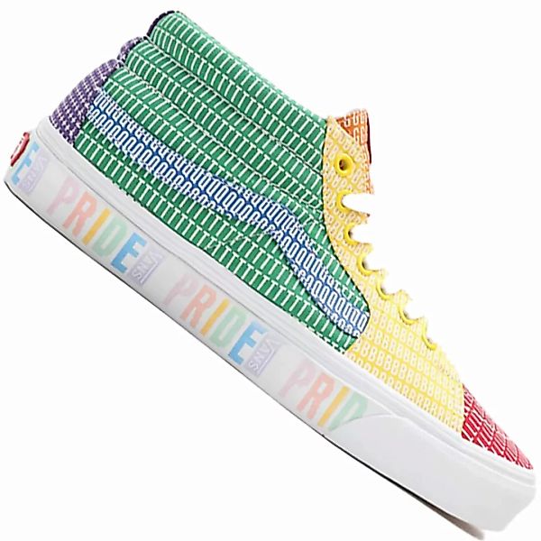 Vans Sk8-Mid Sneaker Pride Multi True White günstig online kaufen