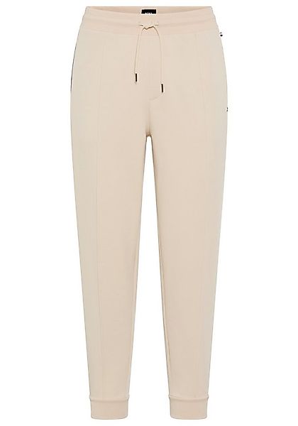BOSS Jogginghose Sense aus Baumwoll-Mix mit kontrastierenden Einfassungen günstig online kaufen