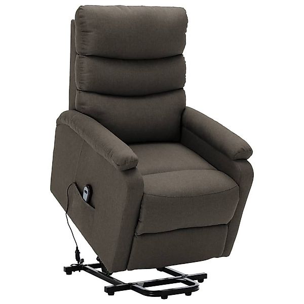 vidaXL Sessel Aufstehsessel Taupe Stoff (1-St) günstig online kaufen