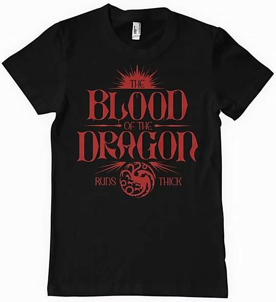 House Of The Dragon T-Shirt Blood Of The Dragon Runs Thick T-Shirt günstig online kaufen