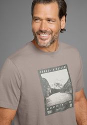 Man's World Print-Shirt mit modisch-landschaftlichen Druck günstig online kaufen