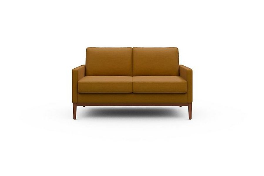 moebelfaktor Sofa Bodo 2-Sitzer, Retro-Design, elegante Linien, stabile Hol günstig online kaufen