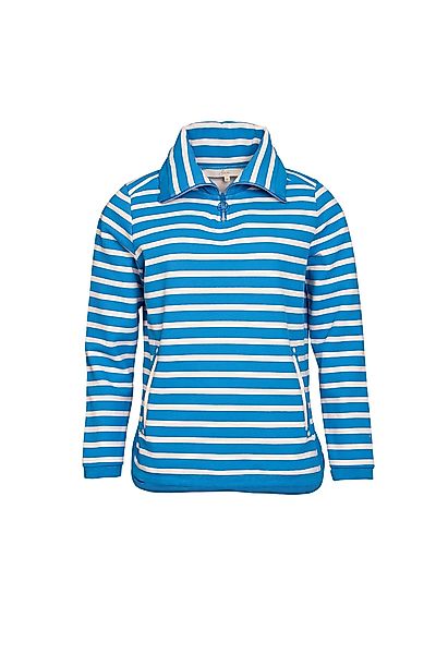 SER Sweatshirt Schnäppchen! Sweatshirt mit Troyer günstig online kaufen